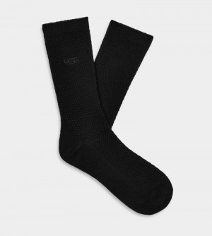 Black Men's Ugg Classic Boot Ii Socks | India-5371290