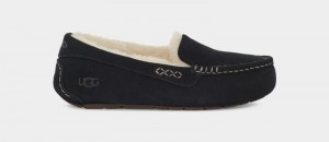 Black Women's Ugg Ansley Moccasins | India-6042597