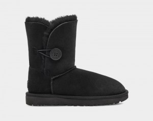 Black Women's Ugg Bailey Button Ii Winter Boots | India-5371894