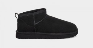 Black Women's Ugg Classic Ultra Mini Boots | India-8250719