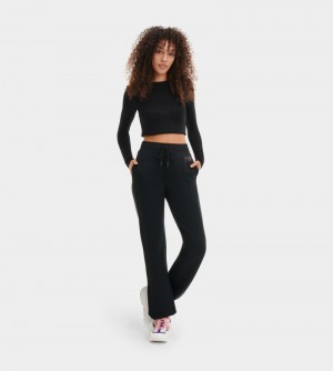 Black Women's Ugg Daniella Sweatpants | India-8190623