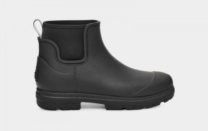 Black Women's Ugg Droplet Chelsea Boots | India-3516872