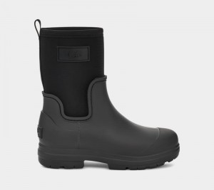 Black Women's Ugg Droplet Mid Chelsea Boots | India-8710963