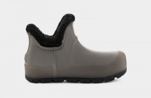 Black Women's Ugg Raincloud Clear Boots | India-4108957