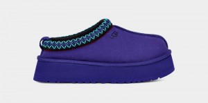 Blue Women's Ugg Tazz Clogs | India-1403769