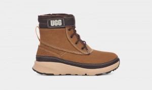 Brown Kids' Ugg Arren Weather Boots | India-4627598