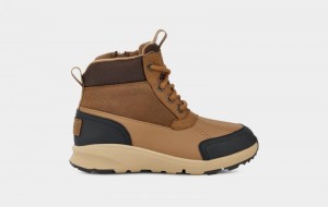 Brown Kids' Ugg Emmett Duck Boots | India-8690512