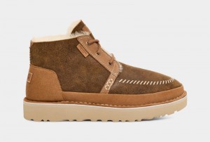 Brown Men's Ugg Neumel Crafted Regenerate Boots | India-5487392