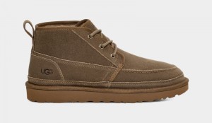 Brown Men's Ugg Neumel Moc Boots | India-0586472