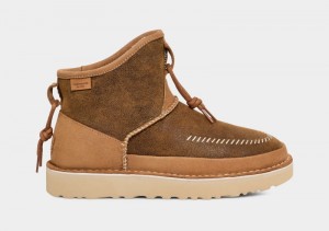 Brown Women's Ugg Campfire Crafted Regenerate Boots | India-0492138