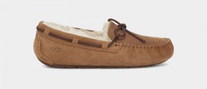 Brown Women's Ugg Dakota Moccasins | India-1678590