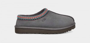 Dark Grey Women's Ugg Tasman Slippers | India-0973428