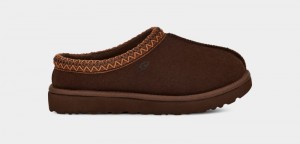 Deep Brown Women's Ugg Tasman Slippers | India-7416389