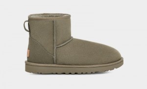 Green Women's Ugg Classic Mini Ii Boots | India-0265894