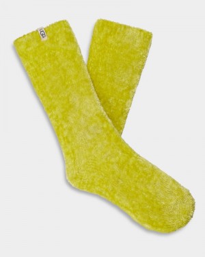 Green Women's Ugg Leda Cozy Socks | India-9048167