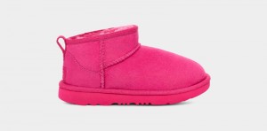 Pink Kids' Ugg Classic Ultra Mini Boots | India-3219684