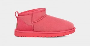 Pink Women's Ugg Classic Ultra Mini Boots | India-5436012