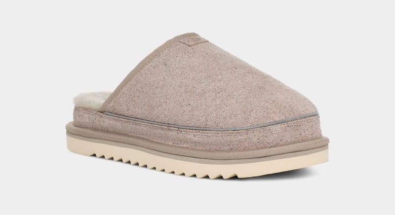 Apricot Men's Ugg Scuff Cali Wave Slippers | India-9736845