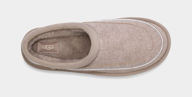 Apricot Men's Ugg Tasman Cali Wave Clogs | India-0568913