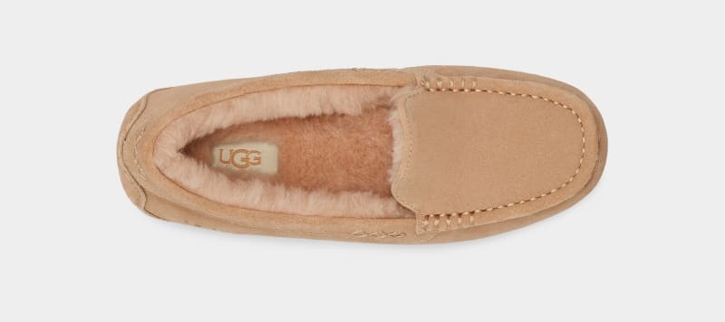 Apricot Women's Ugg Ansley Moccasins | India-8516042