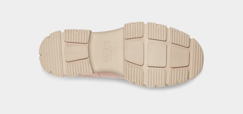 Beige Women's Ugg Ashton Hybrid Sneakers | India-0832159