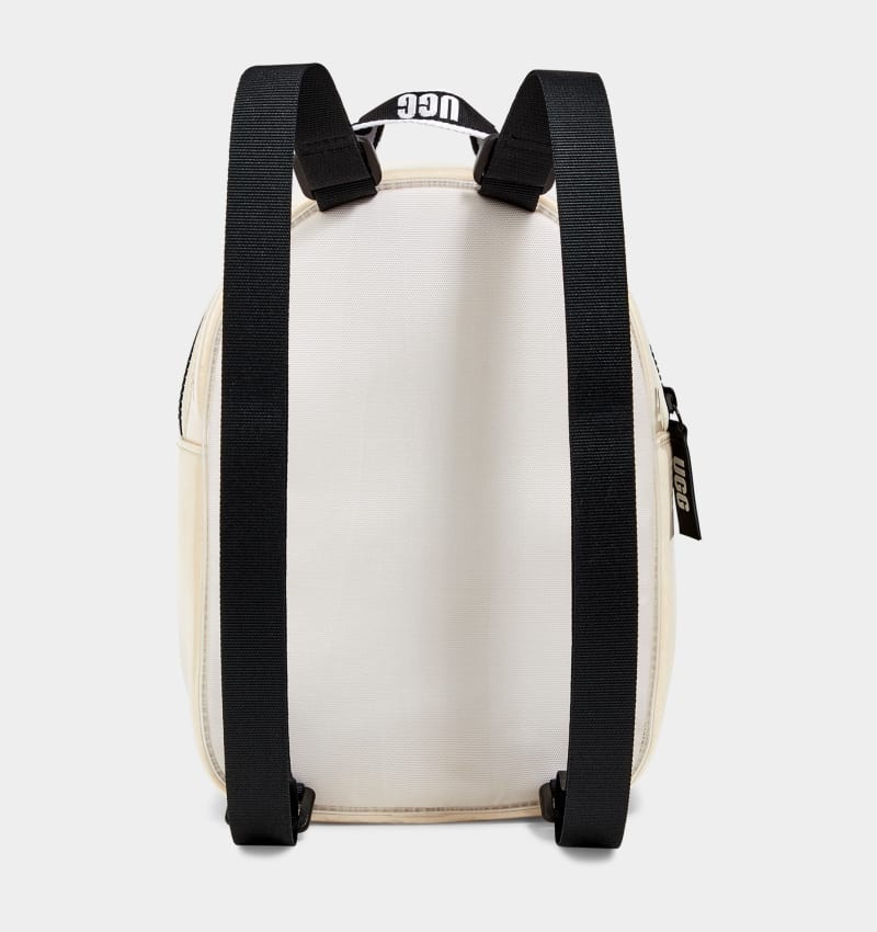 Beige Women's Ugg Dannie Ii Mini Clear Backpacks | India-4392018