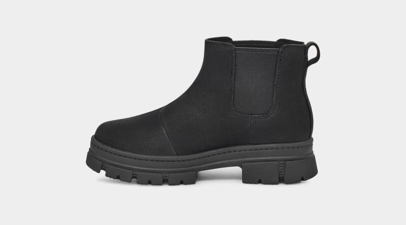 Black Kids' Ugg Ashton Chelsea Boots | India-8537904