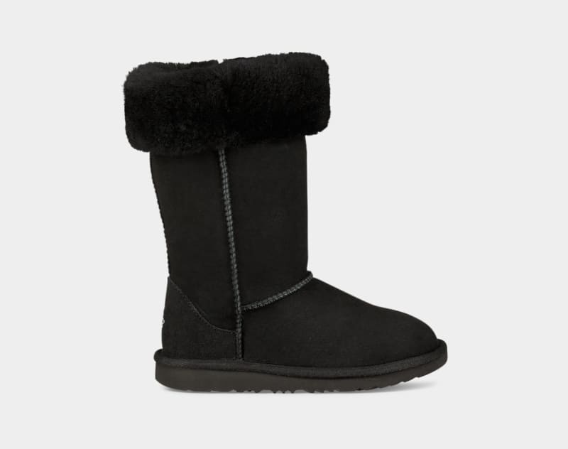 Black Kids' Ugg Classic Ii Tall Boots | India-2467351