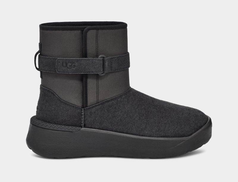 Black Men\'s Ugg Classic S Boots | India-9348761