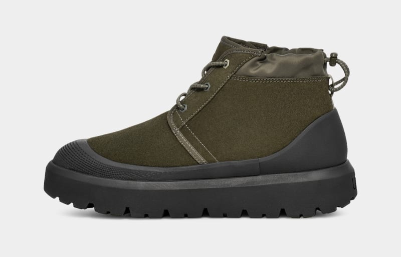 Black Men's Ugg Neumel Weather Hybrid Boots | India-2543170