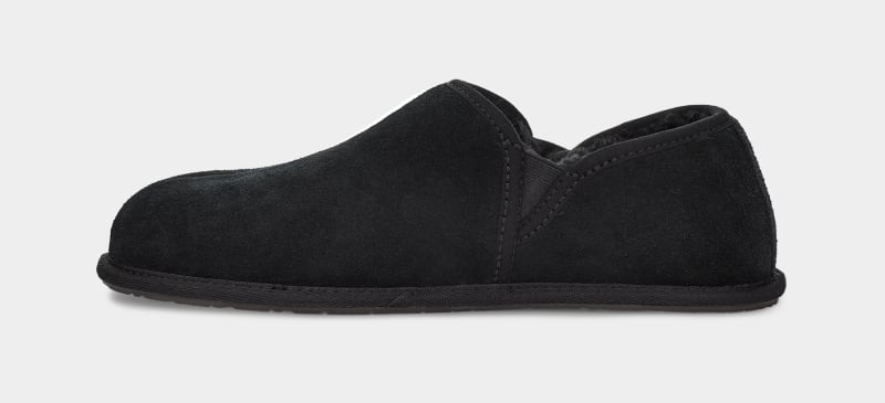 Black Men's Ugg Scuff Romeo Ii Slippers | India-8540176