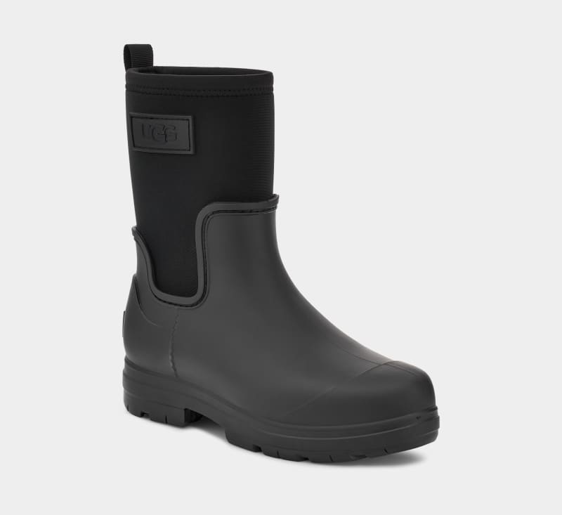 Black Women's Ugg Droplet Mid Chelsea Boots | India-8710963