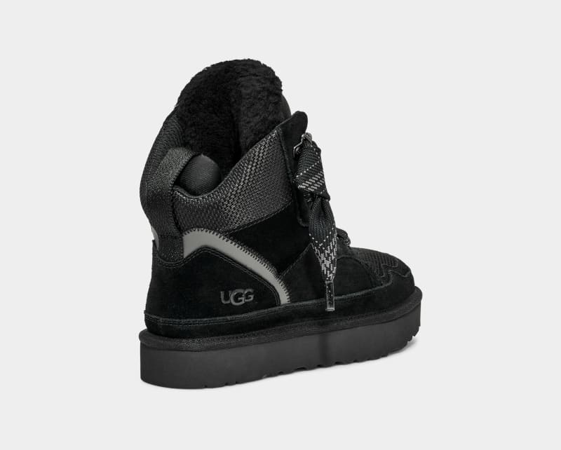 Black Women's Ugg Highmel Sneakers | India-6473082