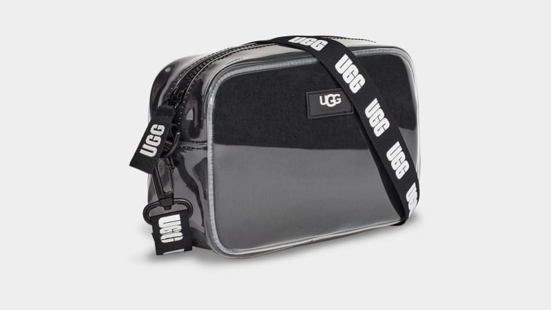 Black Women's Ugg Janey Ii Clear Belt Bags | India-0362784