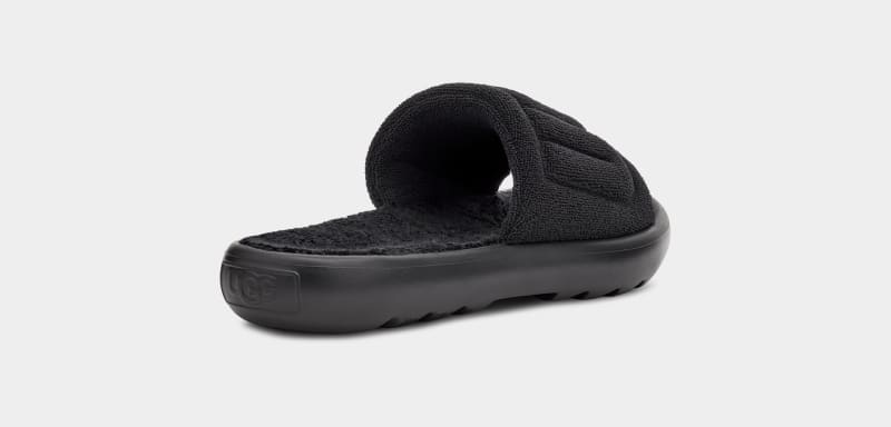 Black Women's Ugg Mini Slides | India-7546281