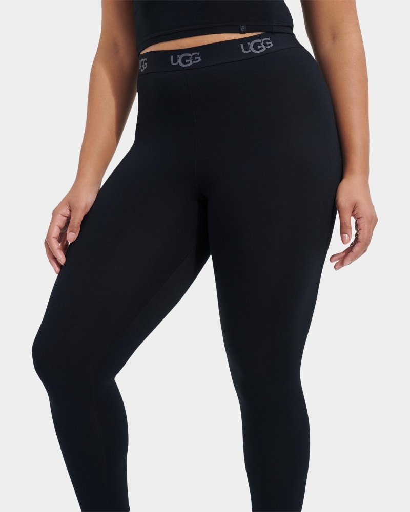 Black Women's Ugg Paloma Leggings | India-4289751