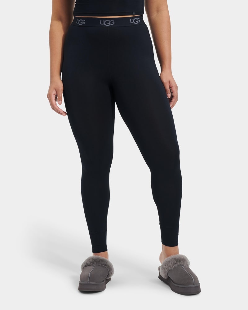 Black Women's Ugg Paloma Leggings | India-4289751