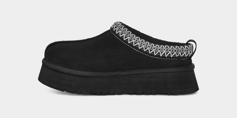 Black Women's Ugg Tazz Clogs | India-8956437