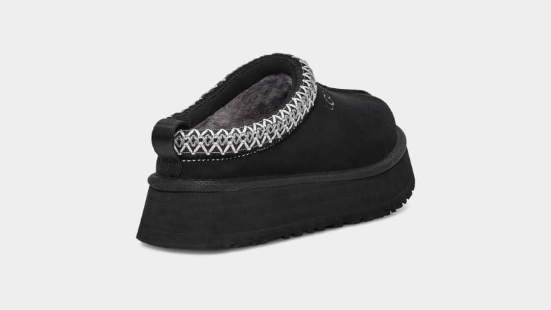 Black Women's Ugg Tazz Clogs | India-8956437