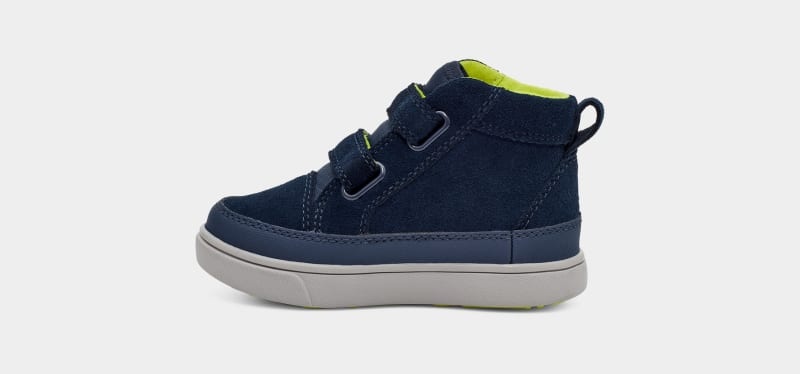 Blue Kids' Ugg Rennon Ii Weather Sneakers | India-8923651