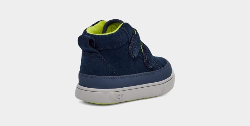 Blue Kids' Ugg Rennon Ii Weather Sneakers | India-8923651