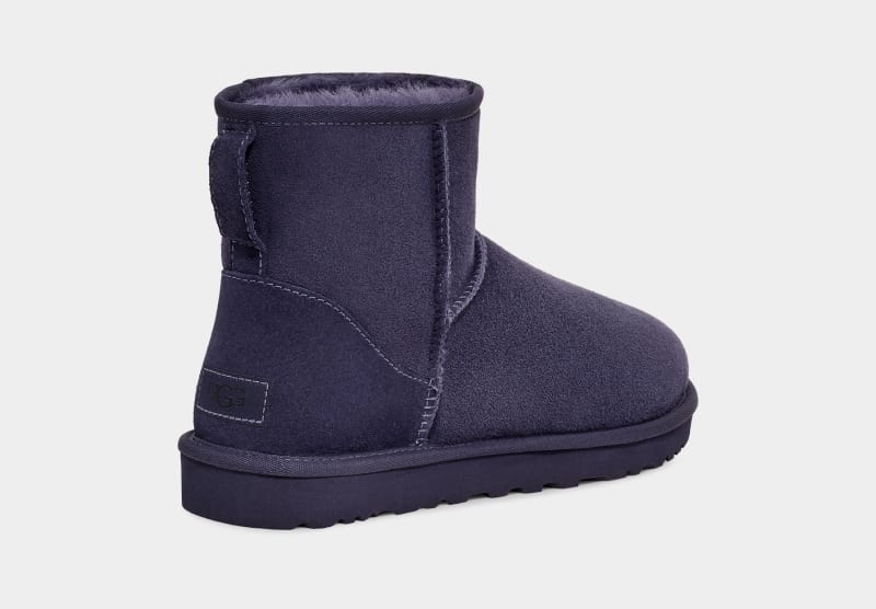 Blue Men's Ugg Classic Mini Boots | India-3490517