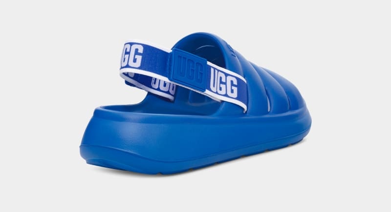 Blue Men's Ugg Sport Yeah Sandals | India-3045978