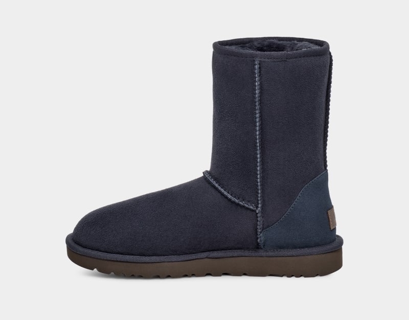 Blue Women's Ugg Classic Short Ii Boots | India-8409731