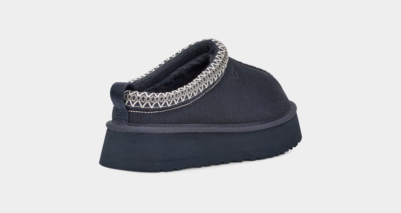 Blue Women's Ugg Tazz Clogs | India-3910642