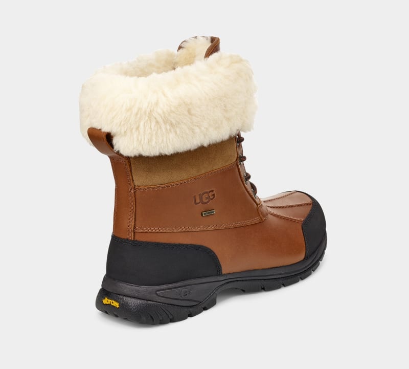 Brown Men's Ugg Butte Winter Boots | India-1654078