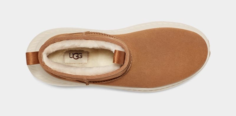 Brown Men's Ugg Ca805 V2 Ultra Mini Sneakers | India-4502789