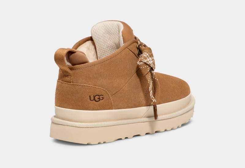 Brown Men's Ugg Neumel Ft Boots | India-4826730