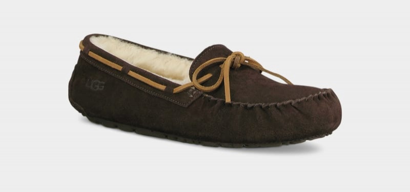 Brown Men's Ugg Olsen Slippers | India-0796152