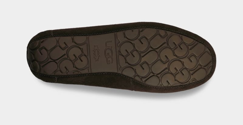 Brown Men's Ugg Olsen Slippers | India-0796152